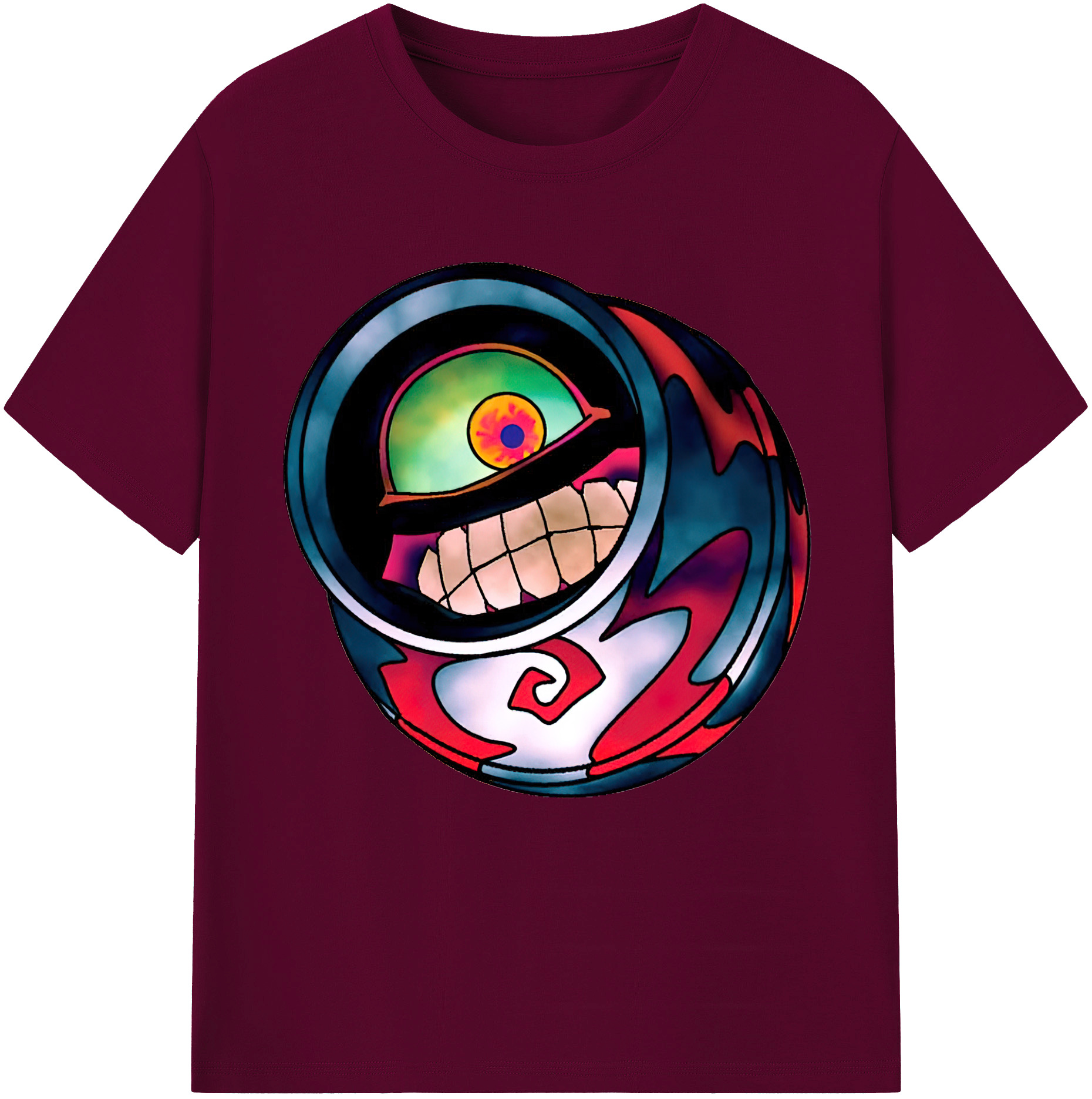 （画像用） 遊☆戯☆王 Yu-Gi-Oh! レディースカジュアルプリントTシャツ（綿100％）